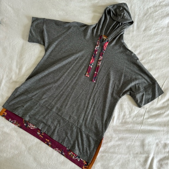 Matilda Jane Floral Carpool Lane Hooded Top - Picture 5 of 10